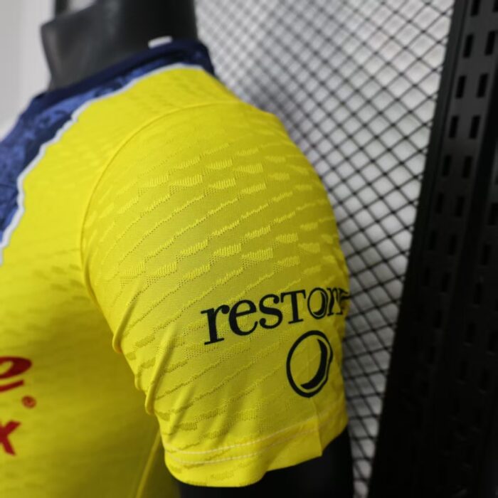 Club America Special Edition Jersey （Yellow, blue, white） - Player's Edition - Image 5