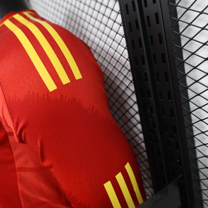 Home Long Sleeve Jersey 2024 Spain- Player's Edition - Image 9