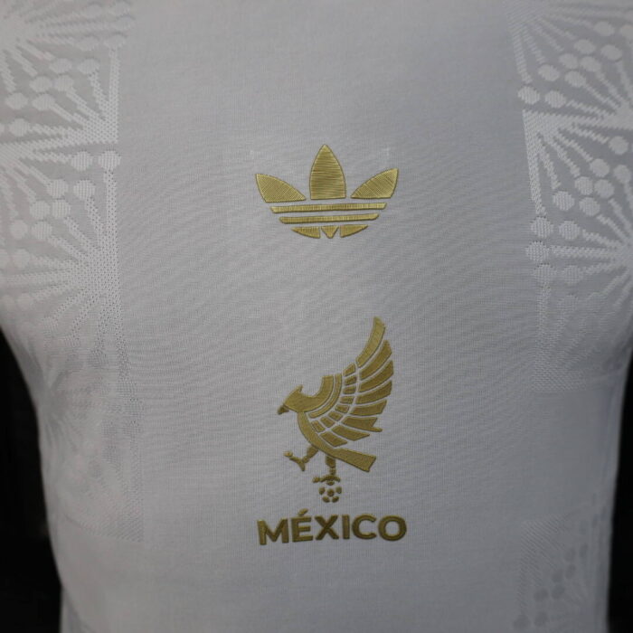 Mexico 2024 Golden Cup Jersey white - Player's Edition - Image 5