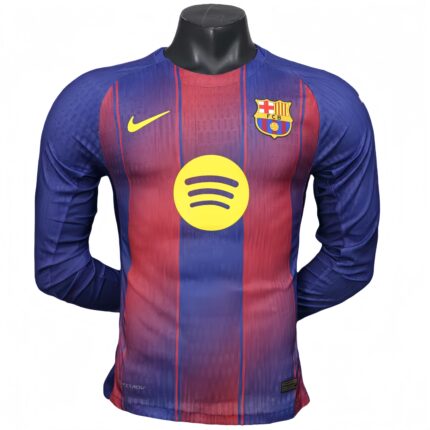 Home  Long Sleeve Jersey 25/26  FC Barcelona - Player's Edition