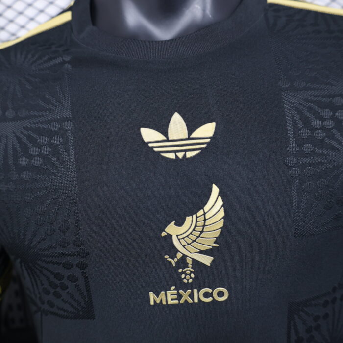 Mexico 2024 Golden Cup Jersey black - Player's Edition - Image 7