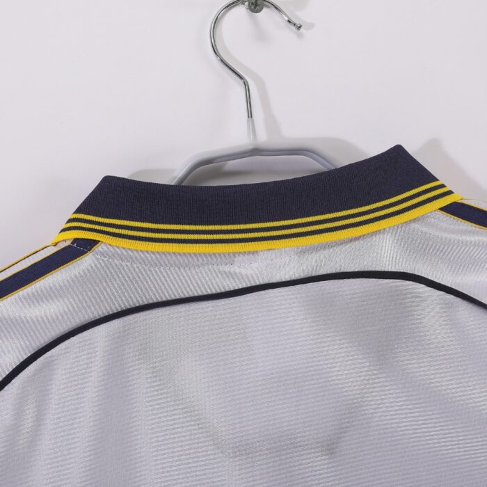 Real Madrid Long Sleeve Retro Jersey – Home  Season 98/00 - Image 7