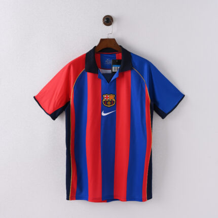 Barcelona Retro Jersey – Home Season 01/02