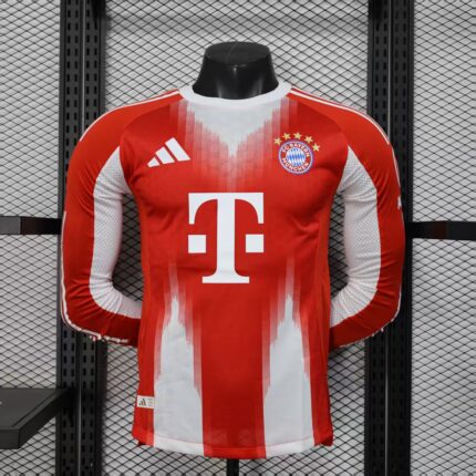 Home Long Sleeve Jersey 25/26 FC Bayern Munich- Player's Edition