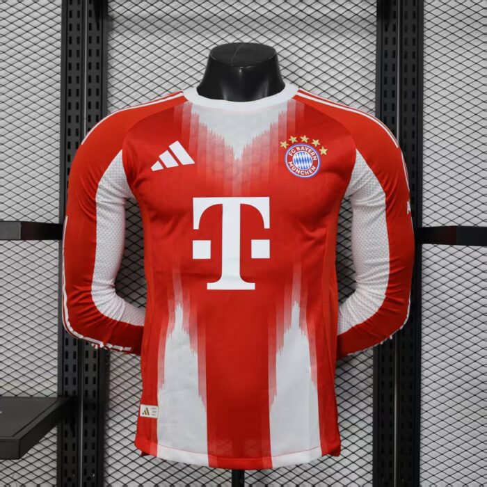 Home Long Sleeve Jersey 25/26 FC Bayern Munich- Player's Edition