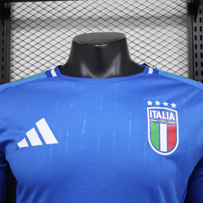 Home Long Sleeve Jersey 2024 Italy- Player's Edition - Image 3