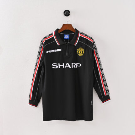 Manchester United Retro Long sleeves Jersey – Third Season 98/99