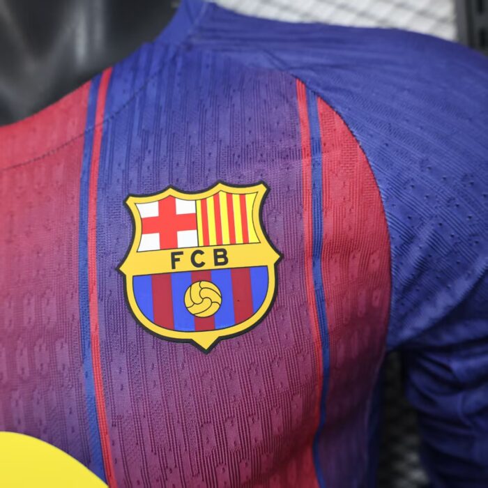 Home  Long Sleeve Jersey 25/26  FC Barcelona - Player's Edition - Image 5