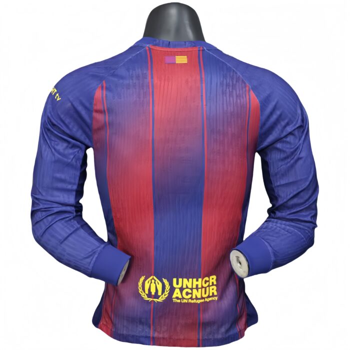 Home  Long Sleeve Jersey 25/26  FC Barcelona - Player's Edition - Image 2