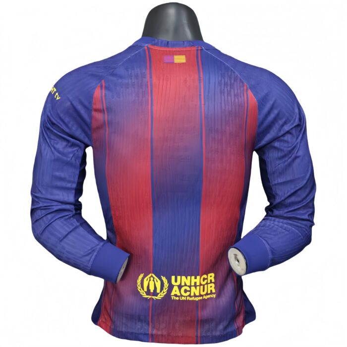 Home  Long Sleeve Jersey 25/26  FC Barcelona - Player's Edition - Image 2