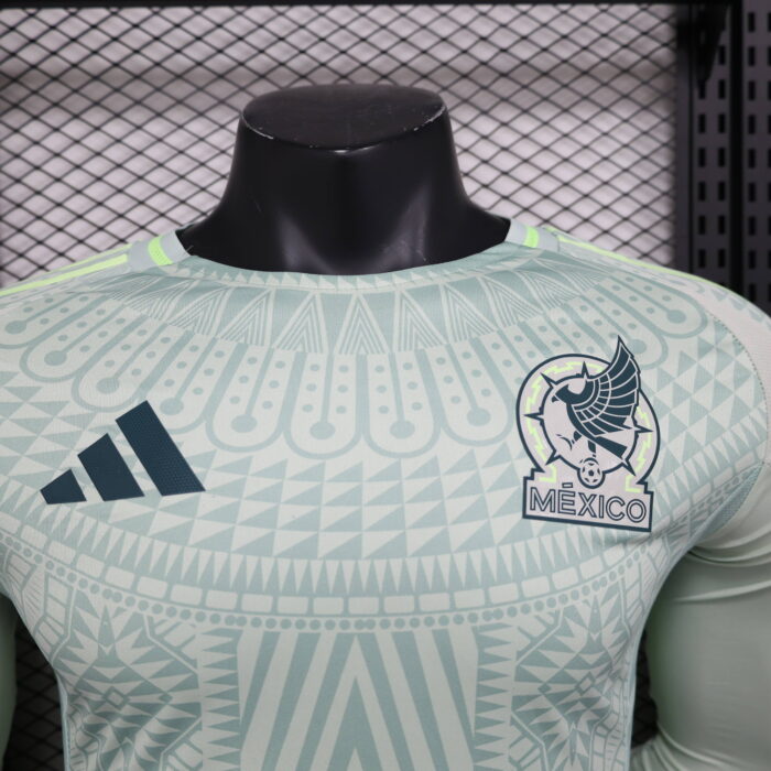 Away Long Sleeve Jersey 2024 Mexico - Player's Edition - Image 3