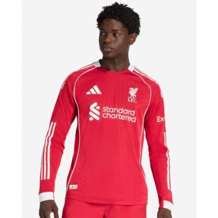 Home Long Sleeve Jersey 25/26 FC Liverpool - Player's Edition