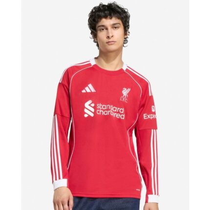 Home Long Sleeve Jersey 25/26 FC Liverpool