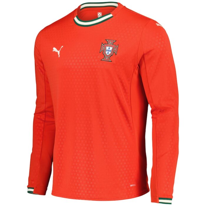 Home Long Sleeve Jersey 2024 Portugal - Image 2