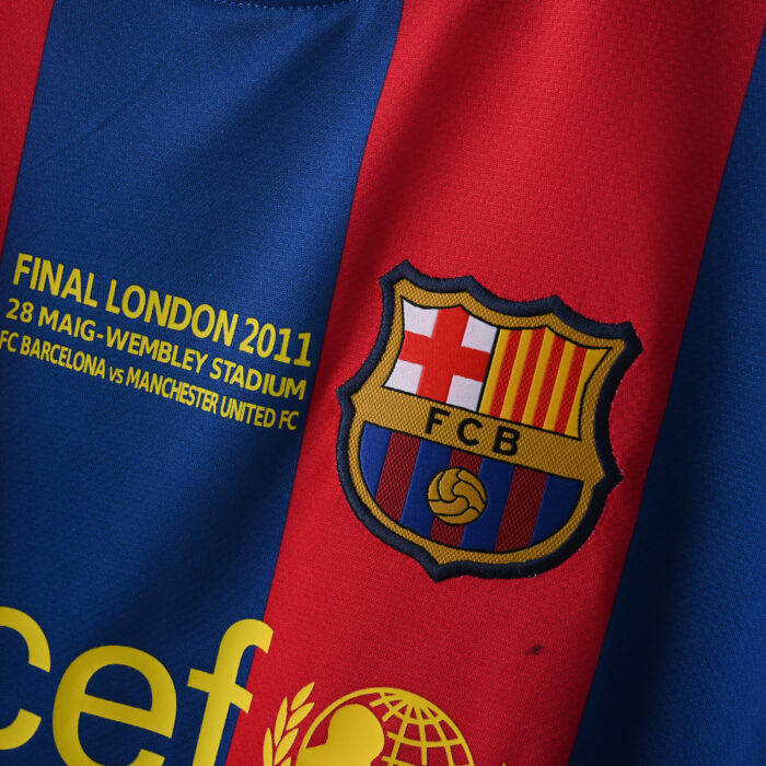 Barcelona Retro Jersey – Home Season 10/11 - Image 4
