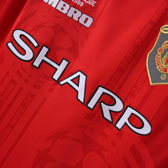 Manchester United Retro  Jersey – Home Season 98/00 - Image 5